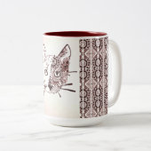 Mok - 046 - Cat bruine kleur (Voorkant rechts)
