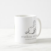 Mok, 11 oz., Logo en bladeren Koffiemok (Voorkant rechts)