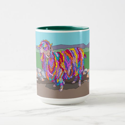 mok 15 oz, Angora Ram (Midden)