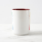 Mok 15 oz. Donkerrood (Center)