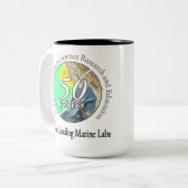 Mok (15 oz): met twee tonijnen, oce/geol (Voorkant links)