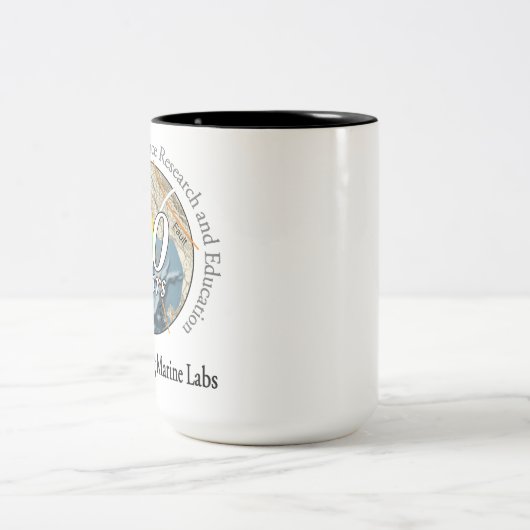 Mok (15 oz): met twee tonijnen, oce/geol (Center)