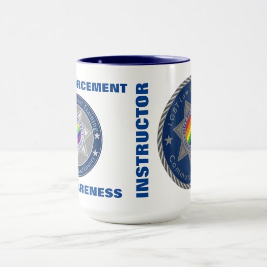 Mok 15 OZ van de Instructeur van het Bewustzijn va (Midden)