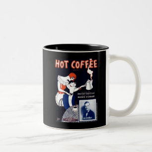Mok 1920: kopie van het Hoesje Jazz Hot Coffee She