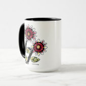 Mok 1 - Floral Abstract (Voorkant links)