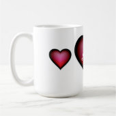 Mok/#1 Moeder met Hartjes Koffiemok (Links)