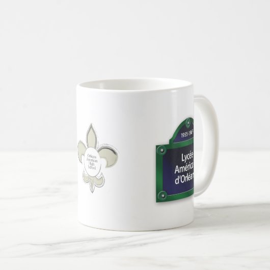 Mok 1 van Lycee Americain d'Orleans (Voorkant rechts)