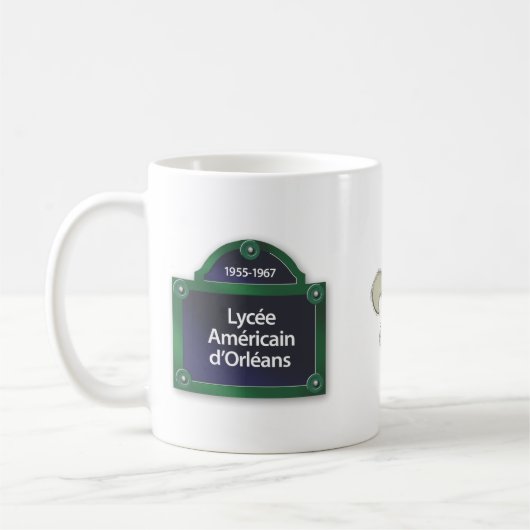 Mok 1 van Lycee Americain d'Orleans (Links)