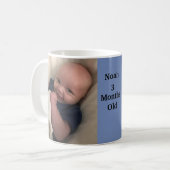 Mok 2 Foto's Sjabloon Aangepast cadeau voor opa Cu (Voorkant links)