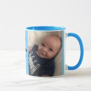 Mok 2 Foto's Sjabloon - Eigen cadeau voor de Grand