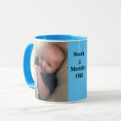 Mok 2 Foto's Sjabloon - Eigen cadeau voor de Grand (Voorkant links)