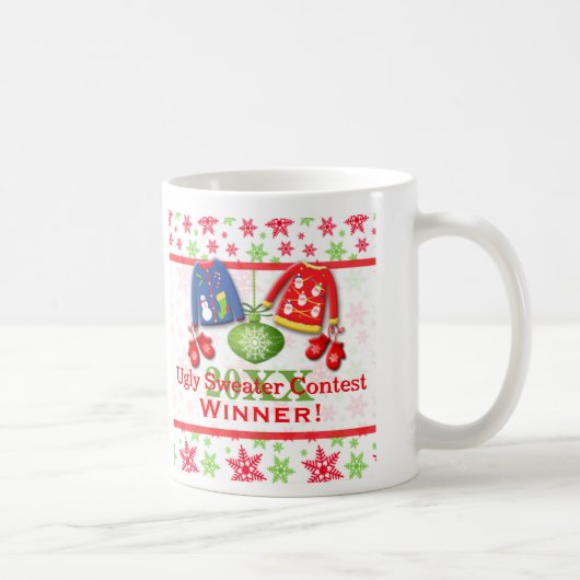 Mok 2 van de prijswinnaar van de wedstrijd van de  (Rechts)