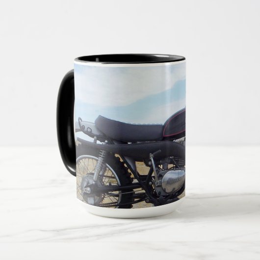 Mok 360MX-motorfiets (Voorkant links)