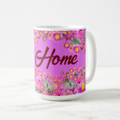 Mok 4 (Roze Bloemen Mix)RFPMDesigns2024 (Voorkant rechts)