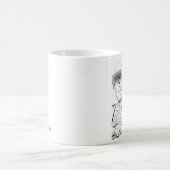 Mok 8/21/11a van de bruiloft Caricature (Center)