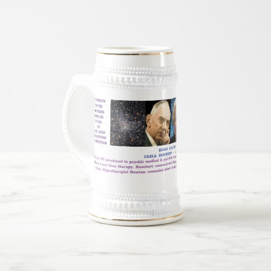 Mok aan reïncarnatie-pioneers (Voorkant links)