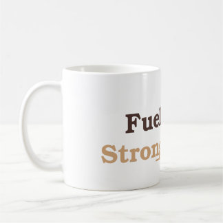 Mok 'Aangedreven Door Sterke Koffie'