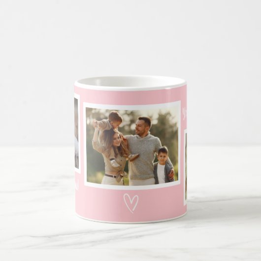 Mok Aangepaste foto en bericht voor Moederdag (Center)