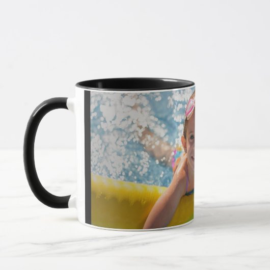 Mok Aangepaste Kinder tekstfoto's met cadeau aanpa (Links)