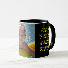 Mok Aangepaste Kinder tekstfoto's met cadeau aanpa