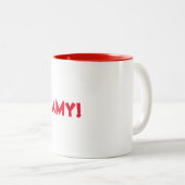 Mok Aangepaste naam (Voorkant rechts)