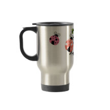 Mok aangepaste naam Ladybug Coffee