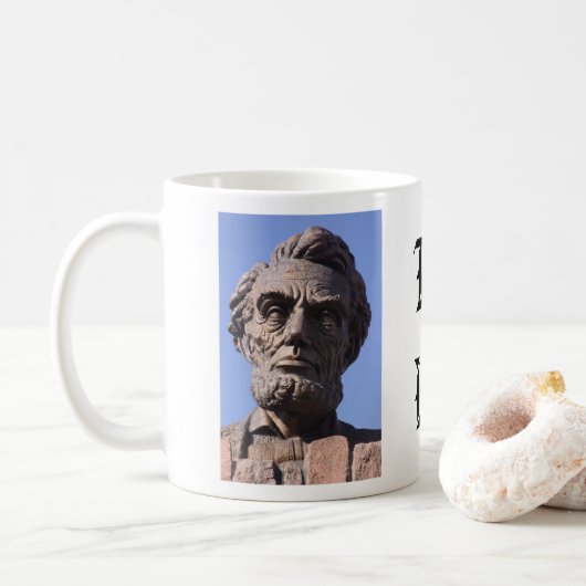 Mok Abe Lincoln Coffee (Met donut)