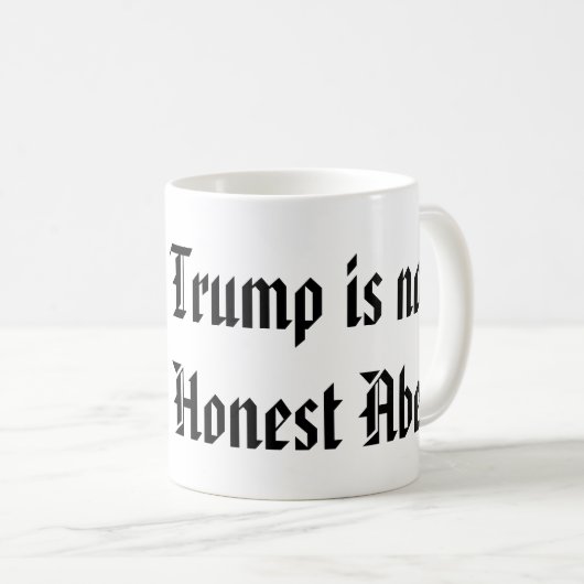 Mok Abe Lincoln Coffee (Voorkant rechts)