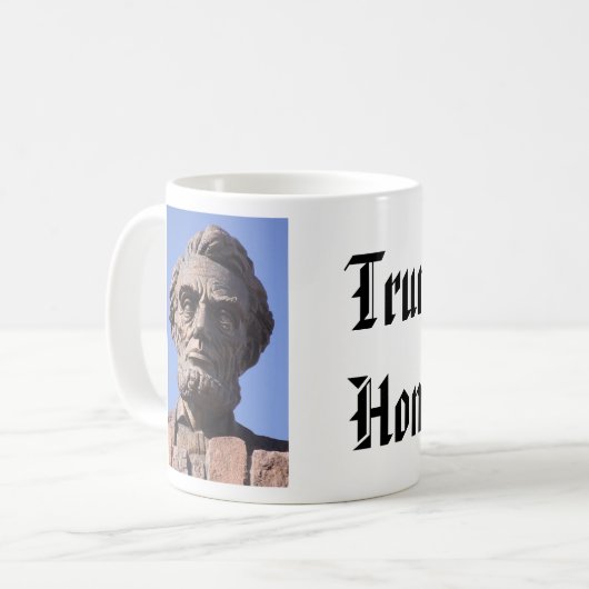 Mok Abe Lincoln Coffee (Voorkant links)