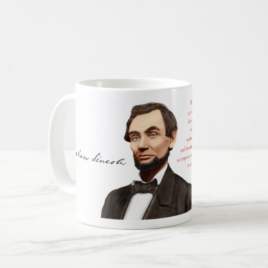 Mok Abraham Lincoln #27 (Voorkant links)