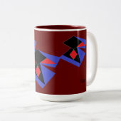 Mok : Abstract ontwerp (Voorkant rechts)