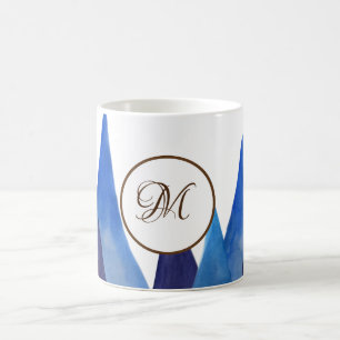 mok abstracte bergen Monogram