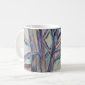 Mok abstracte bomen (Voorkant links)