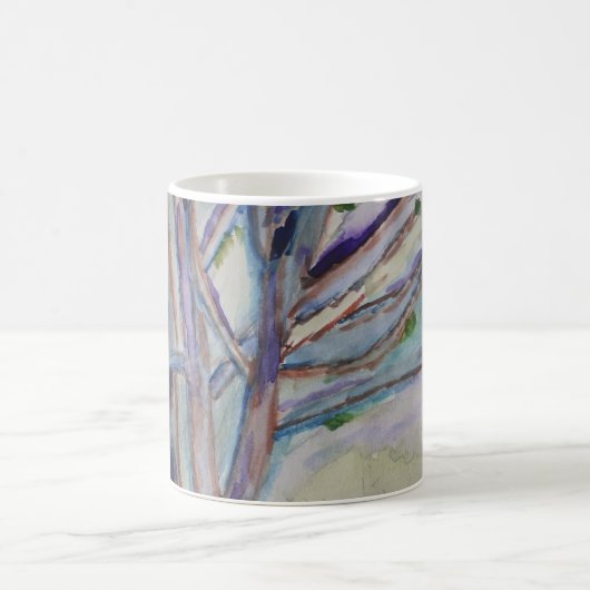 Mok abstracte bomen (Center)