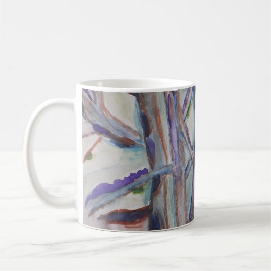 Mok abstracte bomen (Links)