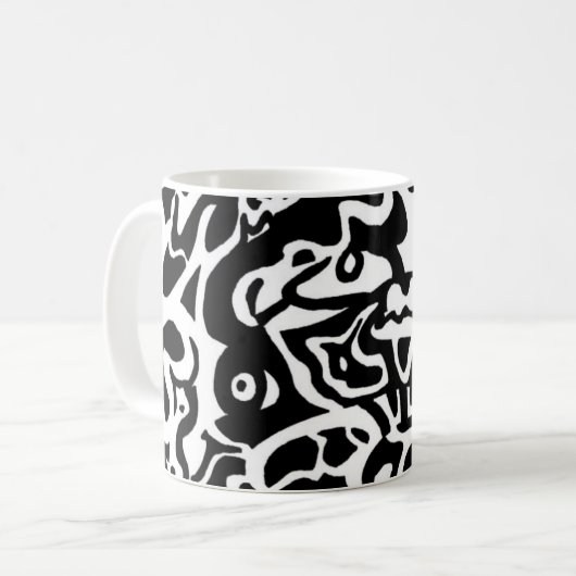 mok abstracte kunst (Voorkant links)