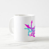 Mok abstracte pijlen (Voorkant links)