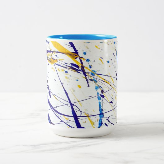 Mok abstracte verfplaat (Center)