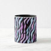 Mok abstracte Zebrastrips (Midden)