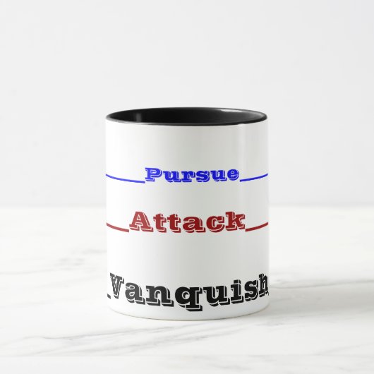 Mok achtervolgen, aanvallen, vanquish (Midden)