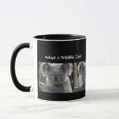 Mok Adopt Een Koala Wilde Kind Australië (Links)