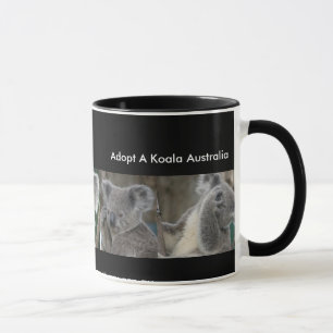 Mok adopteert een Koala Wildlife Child Australië