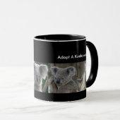 Mok adopteert een Koala Wildlife Child Australië (Voorkant rechts)