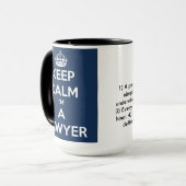 Mok advocaat (Voorkant links)