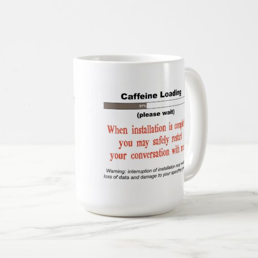 Mok affeine-belasting (Voorkant rechts)