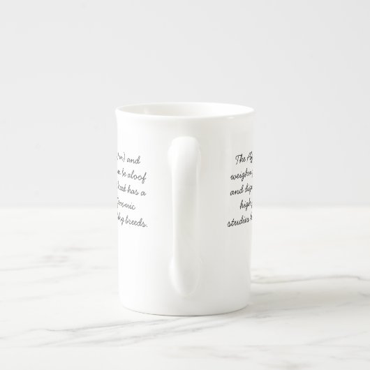 Mok Afghaanse hond (Achterkant)