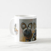 Mok Afrikaanse wilde honden (Voorkant links)