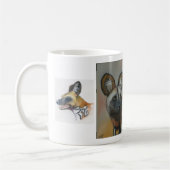 Mok Afrikaanse wilde honden (Links)