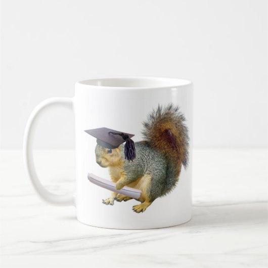 Mok Afstuderen eekhoorn (Links)