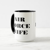 Mok Air Force Wife (Voorkant links)